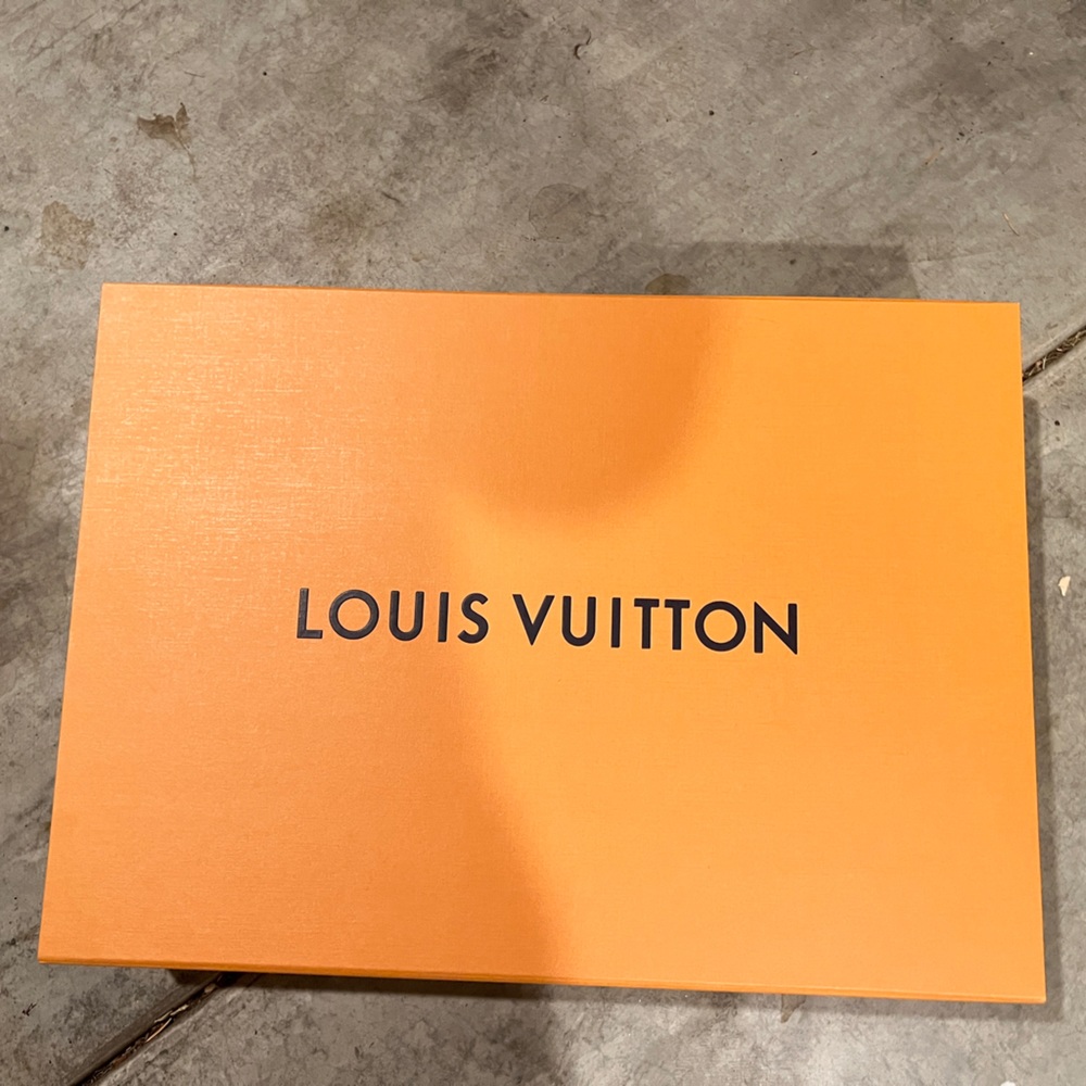 Louis Vuitton empty gift Box with ribbon large size